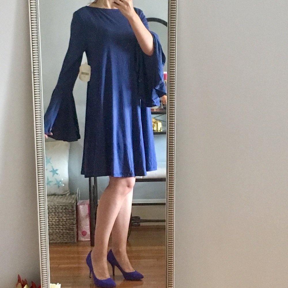 Altar’d State - Navy Eveleth Dress